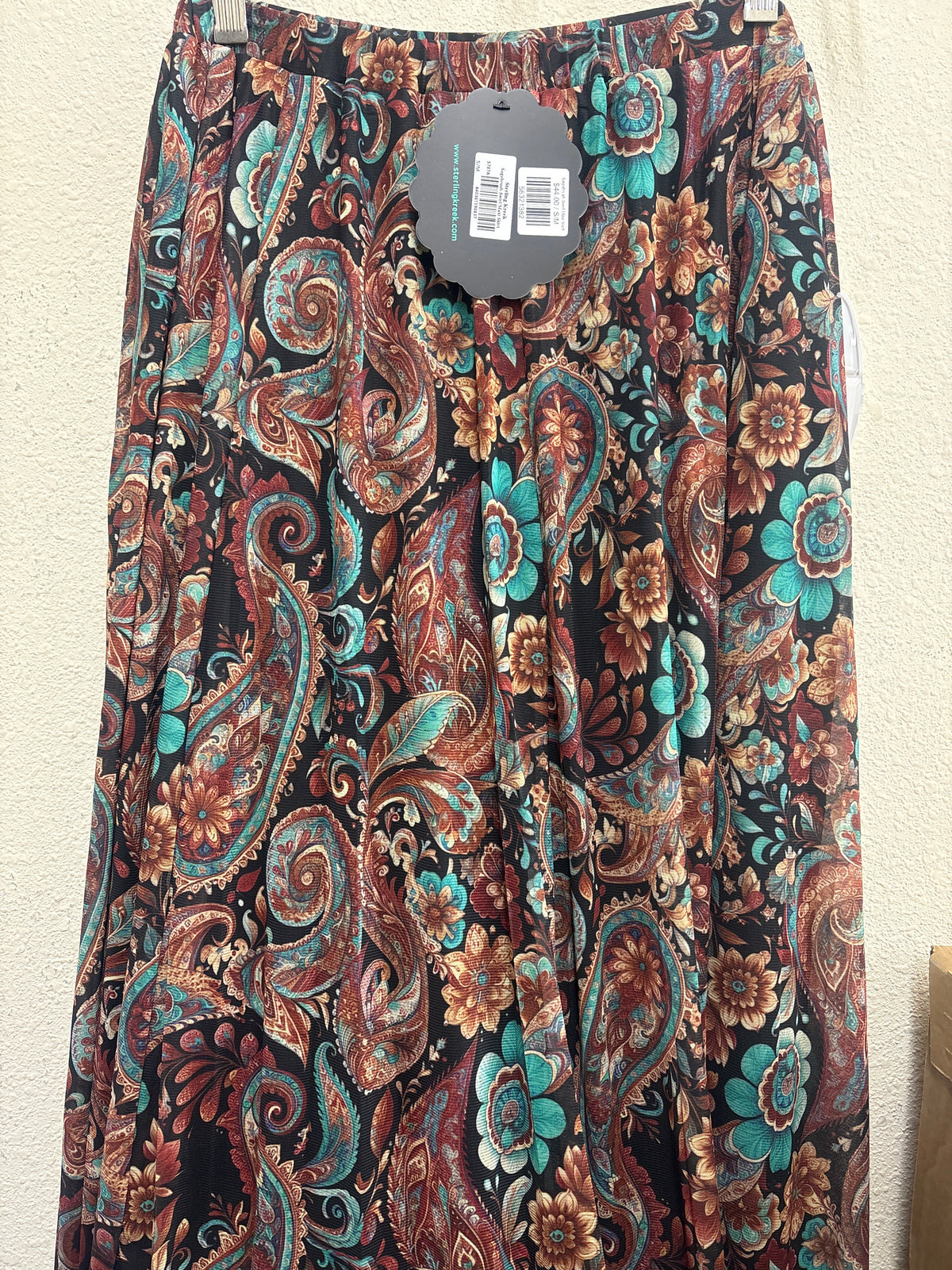 Sagebrush Swirl Maxi Skirt